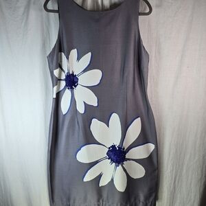 Studio I Womens Lined Sleeveless Dress Size 16